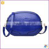 Fashion Blue Shell Patent Leather Shoulder Bag for Girls Handbag Manufacturers Thailand thumbnail-1