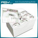 High Security Intaglio Printing Anti-Counterfeit Sticker Quality Choice thumbnail-4