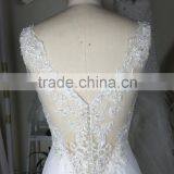 (MY20151223B) MARRY YOU China Custom Made Chiffon Lace Wedding Dress 2016 thumbnail-5