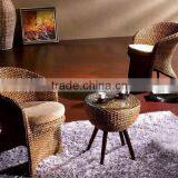 Water Hyacinth Relax Chair With Nice Design Table