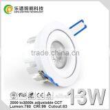 CCT Adjustable 13W/15W Led Downlight Wholesale 3 Years Warranty Cob Led Downlight Shenzhen Manufacturer thumbnail-3