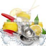 Silicone Handle Stainless Steel Lemon Juicer Citrus Juicer thumbnail-2