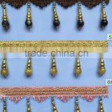 [YZLACE] Tassels Lace Curtains Wholesale 10096 thumbnail-2