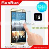 Fast Delivery Tempered Glass Clear Screen Guard for Htc m9