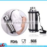 big sale double layer stainless steel 1.0l vacuum travel pot