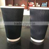 OEM Acceptable Coffee Disposable Paper Cups With Lid and Logo thumbnail-2