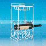 SMDG-0622B Wine Rack Wood Metal thumbnail-1