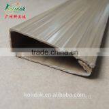 Extrusion Processing PVC Wood Grain Profile Plastic Strip thumbnail-3