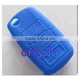 VW Remote Key Silicon Cover (blue) 3 Button Key Silicon Coverwith MOQ 50pcs
