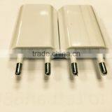 USB Power Adapter for Iphone, Samsung Mobile, European USB Power Adapter EU Plug Wall Travel Charger For IPhone 6 5S 5C(White) thumbnail-4