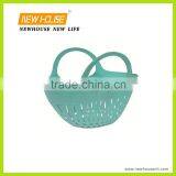 Plastic Storage Basket With Handle for Shopping thumbnail-1