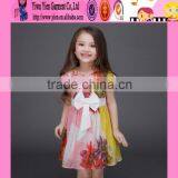 2016 Baby Girls Kids Party Wear Dresses Factory Direct Flower Summer Dresses for Kids thumbnail-5