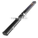 Superior 3/4-pc Cue Case Black Leather Aluminium Snooker Pool Cue Case Billiard Accessories thumbnail-1