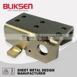 Customize Sheet Metal Stainless Mounting Pipes Bracket Square thumbnail-5