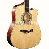 Wholesale Good Quality Custom Logo OEM High Quatily Wooden Guitar for Promotional Events Hot Selling thumbnail-5
