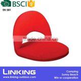 Red Padded Folding Stadium Chair