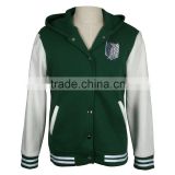 New Customize Hoodie Varsity Jackets/Baseball Jackets/College Jackets with hoodie