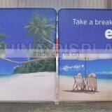 Double Size Advertising Tension Wave Tube Fabric Display With Dye-sublimation Printing thumbnail-2