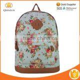 Rucksack Bag School Bag Shoulder Bag Bookbag Girl Floral Backpack thumbnail-1