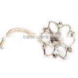 Body Piercing Jewelry Flower Nose Ring