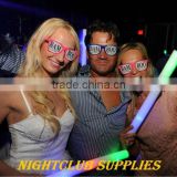 pinhole lens glasses shades promotional logo advertise sunglasses club bar party customize logo sunglasses