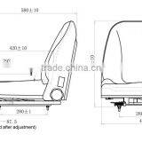 Machinery Suspension Adjustable Forklift Seat YHG-03 thumbnail-2