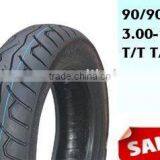 Tubeless Motorcycle Tyre90/90-10 thumbnail-1