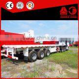 Chinese Manufacturer 3 Axle Flatbed Container Semi Trailer for Online Shopping thumbnail-3