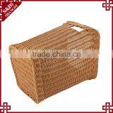 Customized Hand Weaving Big Size Toy Laundry Storage Plastic Basket With Handle thumbnail-4
