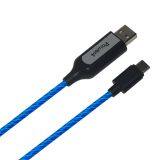 EL Visible Light Type-C to USB Flowing Round Cable LR004 thumbnail-1