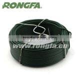 15m 20m 30m Green Plastic Coated Garden Round Iron Wire thumbnail-2