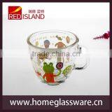 Carton Stamping Glass Cup Glass Mug for Tea/wine Made in China thumbnail-2