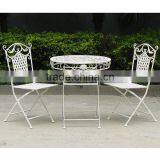 Vintage Folding Garden Table And Chair thumbnail-5
