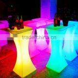 LED Table and Chair &portable Bar Square Table With Multicolor Change thumbnail-2