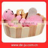 Wooden Box Cute Baby Flower Simple Bath Set thumbnail-1