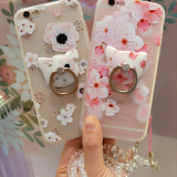 Pretty Cell Phone Case Cover Soft Tpu Silicone Mobile Phone Cases for IPhone7/7Plus/6/6s/6plus/6splus With Ring Holder thumbnail-4