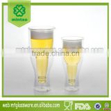 hot style promotion double wall beer glass cup