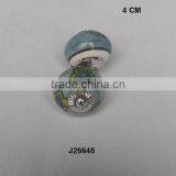 Hand Painted Ceramic Knob Available in Other Colour and Patterns thumbnail-1