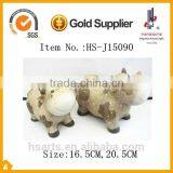 Decorative Three Sizes Ceramic Cow Money Bank Coin Saving Boxes as Gifts for Kids thumbnail-2