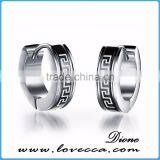 Stainless Steel Earrings Jewelry Wholesale Hoop Earring Silver thumbnail-1