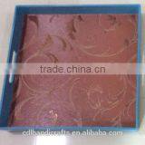 Green Flat Plastic Tray thumbnail-1