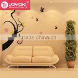 New DIY MDF 3D Bird Wall Sticker Home Decal for Kids Room Wall Wood Murals Sticker Wall Art Decor thumbnail-4