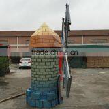 Outdoor Fiberglass Big Pinwheel Sculpture thumbnail-3