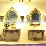 Living Room Furniture Antique Silver Console Table With Mirror thumbnail-6