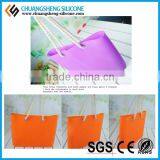 Hot Selling Fashion Woman Lady Designer Brand Imitation Paper Straw Silicone Beach Handbag thumbnail-2
