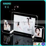 Clear Lovely Acrylic Photo Frame Acrylic Calendar Display Holder Tabletop Photo Frame thumbnail-4