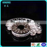 Pop Acrylic Glass Cup Rack Lucite Bullet Cup Displays Gold Acrylic Holder Bullets Cup Stand thumbnail-4