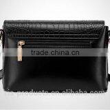 2016 Ladies Croco pu Leather Mini Crossbody Bag Handbag Purse Women thumbnail-2