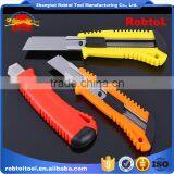 Utility Knife Retractable Blade Box Cutter Art Knives Snap off Lock Razor Blade Plastic Shell thumbnail-4
