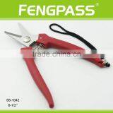 S6-1042 6-1/2'' Soft PP Handle With Stainless Steel Blade Cutting Snips Garden Scissors thumbnail-2